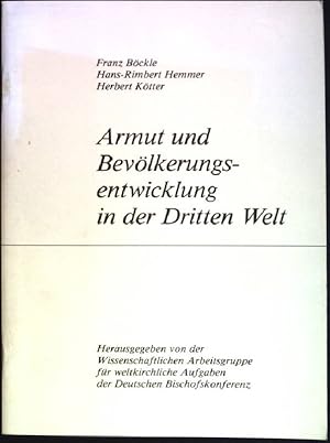 Bild des Verkufers fr Armut und Bevlkerungsentwicklung in der Dritten Welt zum Verkauf von books4less (Versandantiquariat Petra Gros GmbH & Co. KG)