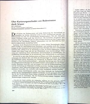 Bild des Verkufers fr ber Kartierungsmethoden von Bodenerosion durch Wasser; zum Verkauf von books4less (Versandantiquariat Petra Gros GmbH & Co. KG)