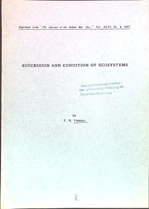 Bild des Verkufers fr Succession and Condition of Ecosystems; zum Verkauf von books4less (Versandantiquariat Petra Gros GmbH & Co. KG)