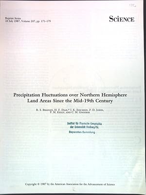 Bild des Verkufers fr Precipitation Fluctuations over Northern Hemisphere Land Areas Since the Mid-19th Century; zum Verkauf von books4less (Versandantiquariat Petra Gros GmbH & Co. KG)