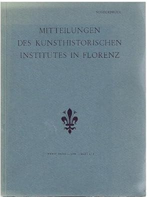 Bild des Verkufers fr Langiolo Cholla Testa Di Sco Giovanni in Mano". Zum Werk Giovanni Pisano. zum Verkauf von Antiquariat Bernd Preler