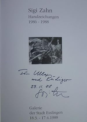 Handzeichnungen 1968 - 1988. Ausstellung 18.3. - 17.4.1988