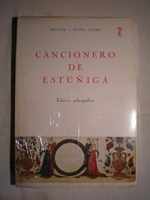 Seller image for Cancionero de Estiga. Edicin paleogrfica for sale by Librera Antonio Azorn