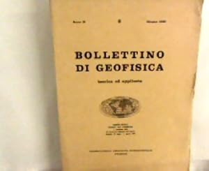 Bollettino di Geofisica - teorica ed applicata - Anno II. - 6 - Giugno 1960.