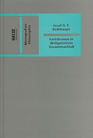 Immagine del venditore per Farbthemen in Wittgensteins Gesamtnachla. Philologisch-philosophische Untersuchungen im Lngsschnitt und in Querschnitten. venduto da Ballon & Wurm GbR - Antiquariat