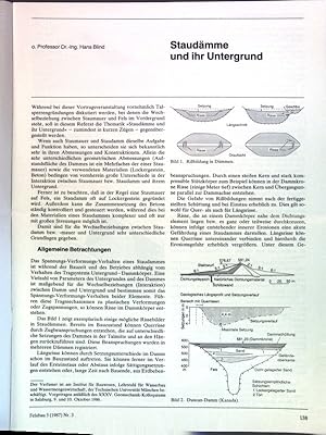 Seller image for Staudmme und ihre Untergrund; for sale by books4less (Versandantiquariat Petra Gros GmbH & Co. KG)