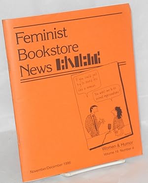 Seller image for Feminist Bookstore News: vol. 19, #4, November/December 1996: women & humor issue for sale by Bolerium Books Inc.