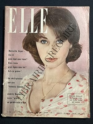 ELLE-N°646-12 MAI 1958-MIREILLE GRANELLI
