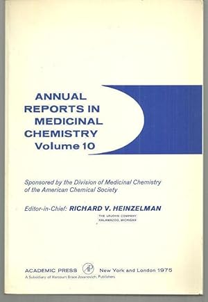 Seller image for ANNUAL REPORTS MEDICINAL CHEMISTRY VOLUME 10 for sale by Gibson's Books