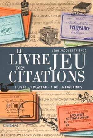 Le livre jeu des citations