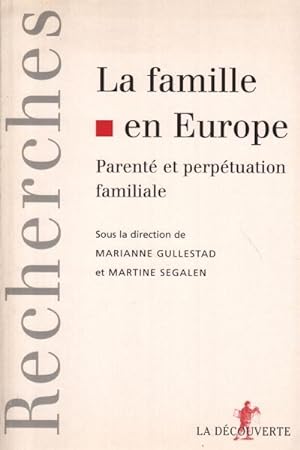 Seller image for Le famille en Europe Parent et perptuation familiale for sale by Di Mano in Mano Soc. Coop