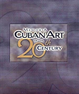 Seller image for MEMORIA: CUBAN ART OF THE 20TH CENTURY (WITH A CD-ROM) for sale by Arcana: Books on the Arts