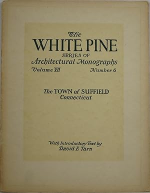 Immagine del venditore per The Town of Suffield, Connecticut (The White Pine Series of Monographs, Volume VII, Number 6) venduto da Newbury Books