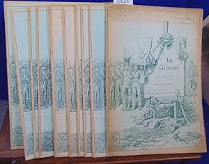 Seller image for La Giberne 12 N. : 2e srie (n-1 au N12) 1er juillet 1901 au 1er juin 1902 ( uniformes et rcits militaires ) for sale by librairie le vieux livre