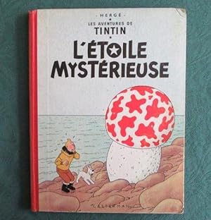 Tintin. L'Étoile mystérieuse. (Dos rouge, B13)