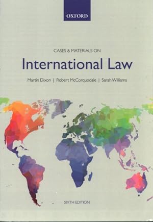 Imagen del vendedor de Cases & Materials on International Law a la venta por GreatBookPrices