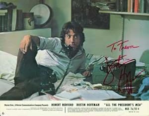 Publicity Photograph for Warner Bros. film "All The President's Men", with a Signed Dedication by...