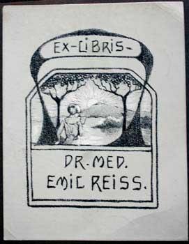Ex-Libris Dr. Med. Emil Reiss.