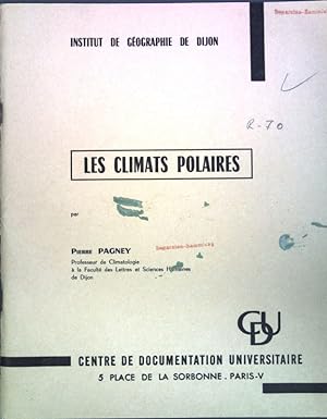 Imagen del vendedor de Les Climats Polaires; a la venta por books4less (Versandantiquariat Petra Gros GmbH & Co. KG)