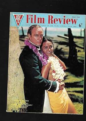 Bild des Verkufers fr ABC FILM REVIEW. May 1963. Associated British Cinemas Magazine. Front Cover: Marlon Brando. Colour Pin-Up: Stella Stevens zum Verkauf von SAVERY BOOKS