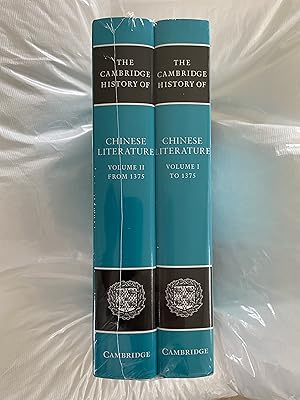 Immagine del venditore per The Cambridge History of Chinese Literature 2 Volume Set venduto da Dartmouth Books