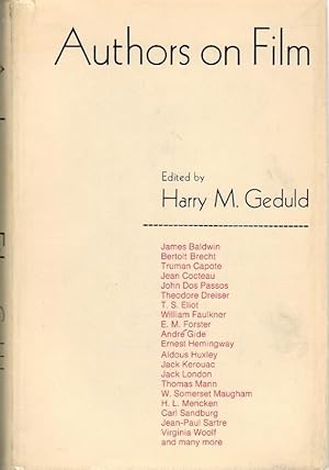 Seller image for Authors on film / ed. by Harry M. Geduld for sale by Licus Media