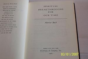 Spiritual Breakthroughs for Our Time