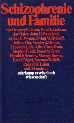 Imagen del vendedor de Schizophrenie und Familie (suhrkamp taschenbuch wissenschaft) a la venta por Antiquariat Armebooks