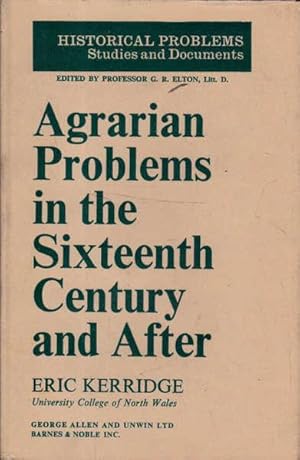 Seller image for Agrarian Problems in the Sixteenth Century and After for sale by Goulds Book Arcade, Sydney