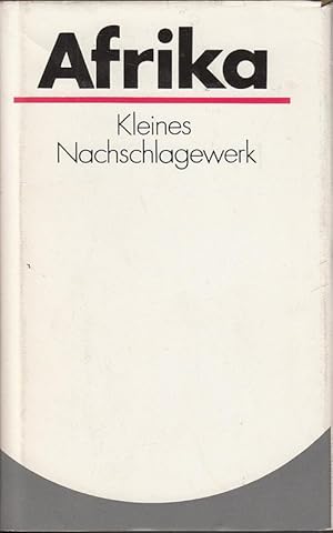 Seller image for Afrika - Kleines Nachschlagewerk for sale by Antiquariat Jterbook, Inh. H. Schulze