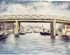 Seller image for Original Print "The Lemon Bridge" from Japan a Record in Colour for sale by biblioboy