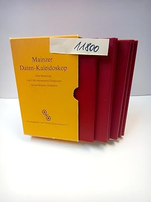 Imagen del vendedor de Mainzer Geschichtskalender. Mainzer Daten-Kaleidoskop - eine Sammmlung von 2200 interessanten Ereignissen aus der Mainzer Geschichte. a la venta por AphorismA gGmbH