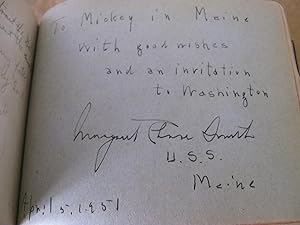 Autographs: Margaret Chase Smith, Fredirick Payne, Governor of Maine, Many Other Maine Autographs...