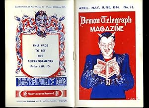 Imagen del vendedor de The Demon Telegraph Magazine From Davenport's of London No. 74 April - June 1944. a la venta por Little Stour Books PBFA Member