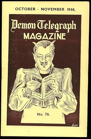 Imagen del vendedor de The Demon Telegraph Magazine From Davenport's of London No. 76 October - November 1944. a la venta por Little Stour Books PBFA Member