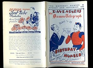 Imagen del vendedor de The Demon Telegraph Magazine From Davenport's of London No. 88 August - September 1946. a la venta por Little Stour Books PBFA Member