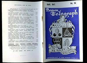 Imagen del vendedor de The Demon Telegraph Magazine From Davenport's of London No. 94 April 1947. a la venta por Little Stour Books PBFA Member