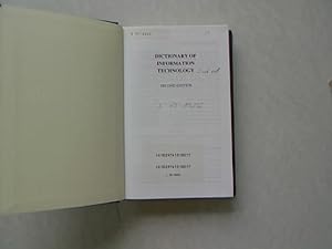 Bild des Verkufers fr Dictionary of information technology. zum Verkauf von Antiquariat Bookfarm