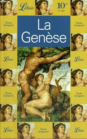Seller image for LA GENESE for sale by Le-Livre
