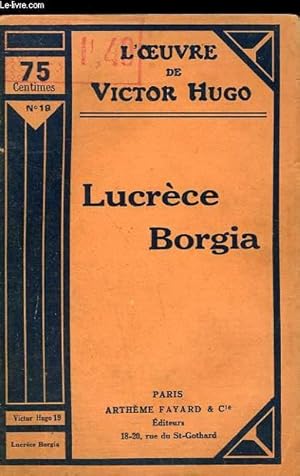 LUCRECE BORGIA