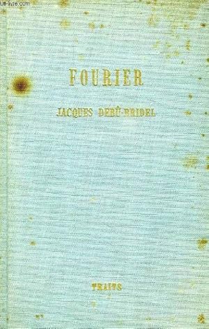 Bild des Verkufers fr FOURIER, 1772-1837 zum Verkauf von Le-Livre