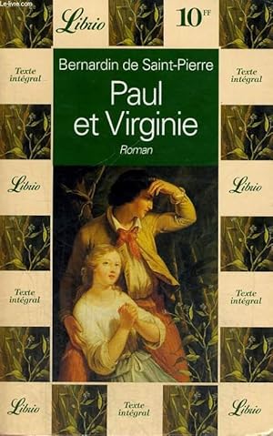 Bild des Verkufers fr PAUL ET VIRGINIE zum Verkauf von Le-Livre