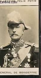 PHOTO ANCIENNE GENERAL DE BOISDEFFRE ARMEE ET MARINE DE FRANCE