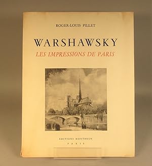 Seller image for A. G. Warshawsky: Les impressions de Paris for sale by William Chrisant & Sons, ABAA, ILAB. IOBA, ABA, Ephemera Society