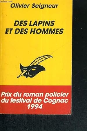 Seller image for DES LAPINS ET DES HOMMES - COLLECTION LE MASQUE for sale by Le-Livre