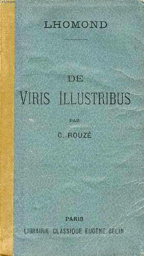 Bild des Verkufers fr DE VIRIS ILLUSTRIBUS URBIS ROMAE A ROMULO AD AUGUSTUM zum Verkauf von Le-Livre