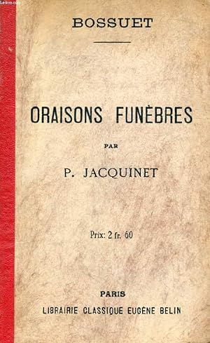 Seller image for ORAISONS FUNEBRES for sale by Le-Livre