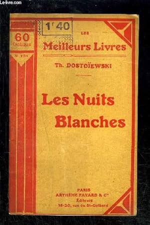 Seller image for LES NUITS BLANCHES for sale by Le-Livre