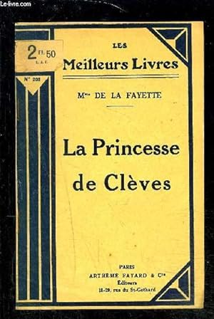 Bild des Verkufers fr LA PRINCESSE DE CLEVES zum Verkauf von Le-Livre