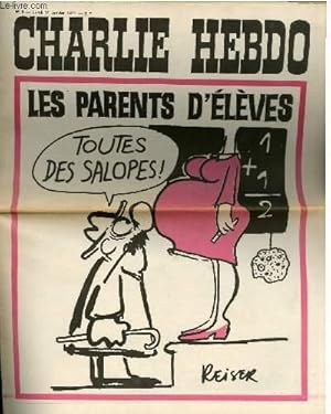 Image du vendeur pour CHARLIE HEBDO N8 - LES PARENTS D'ELEVES "TOUTES DES SALOPES" mis en vente par Le-Livre